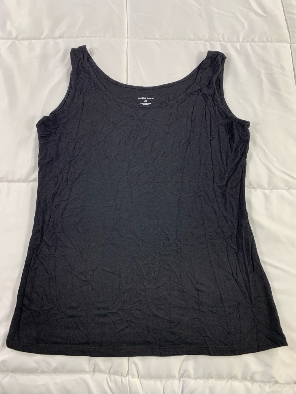 Pre loved ALISON SHERI tank top womens size L/XL